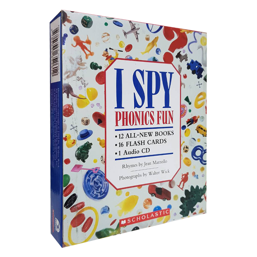 I SPY PHONICS FUN BOXSET (with CD)  